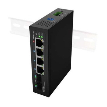 SWITCH LANBERG LIGHT INDUSTRIAL POE 1XBT 3XAT 2XSFP DIN NIEZARZĄDZALNY GIGABIT ETHERNET