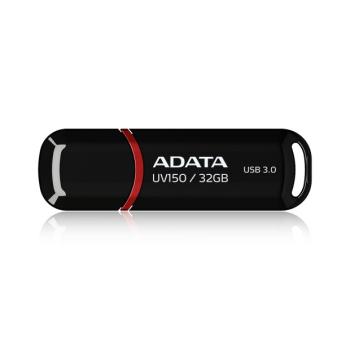 Pendrive ADATA UV150 AUV150-32G-RBK (32GB; USB 3.0; kolor czarny)
