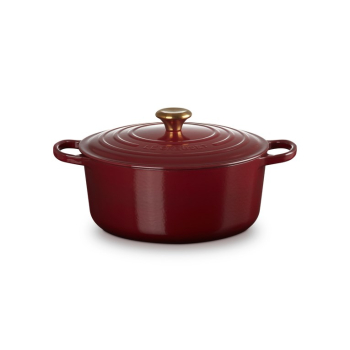 Roaster Le Creuset Signature okrągły 28cm Rhone