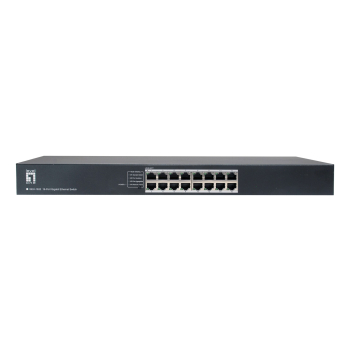 LevelOne Switch 16xGE                   19" unmanaged Metall