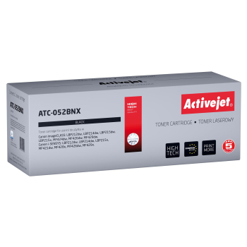 Activejet ATC-052BNX Toner (zamiennik Canon 052BK XL; Supreme; 9200 stron; czarny)
