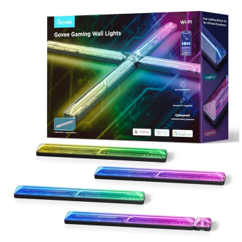 Govee H6063 Gaming Wall Light | Oświetlenie LED | RGBIC, 2.4GHz Wi-Fi + Bluetooth