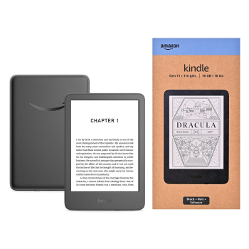Ebook New Kindle (11th Generation) - 2024 release 6" glare-free 16GB Wi-Fi (Without Lockscreen Ads) Black
