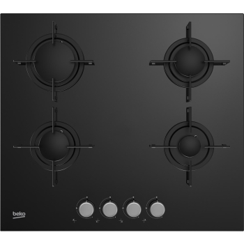 Płyta gazowa Beko HILG64220S (4 pola grzejne; kolor czarny)