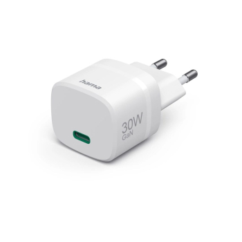 Hama 00201964 ładowarka do urządzeń przenośnych Smartfon, Tablet, Power bank, Zestaw słuchawkowy Biały Prąd przemienny Szybkie ładowanie Wewnętrzna