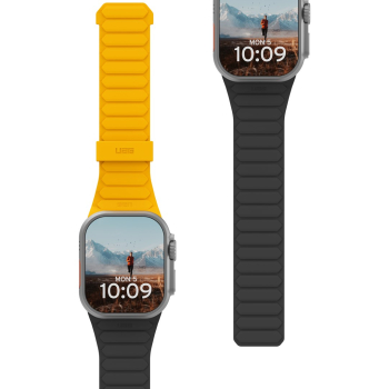 UAG Pathfinder - silikonowy dwustronny pasek magnetyczny do Apple Watch series 4-6 & SE 1-3, 44mm / series 7-9, 45mm / series 10-11, 46mm / Ultra 1-3,