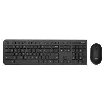 Zestaw klawiatura + mysz Asus CW100 Wireless Keyboard and Mouse Set Black