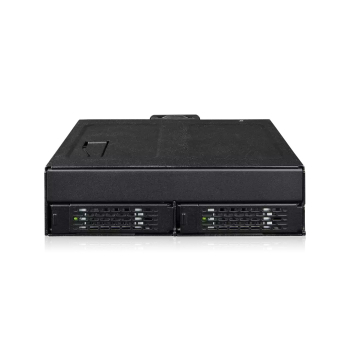 ToughArmor 2x 2.5" PCIe 4.0 NVMe U.2 to 1x SlimSAS in 1x 5.2