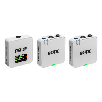 RODE Wireless GO III White - system mikrofonów bezprzewodowych (biały)