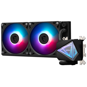 MSI MAG Coreliquid I240 Obudowa komputera Chłodnica cieczy all-in-one 12 cm Czarny 1 szt.