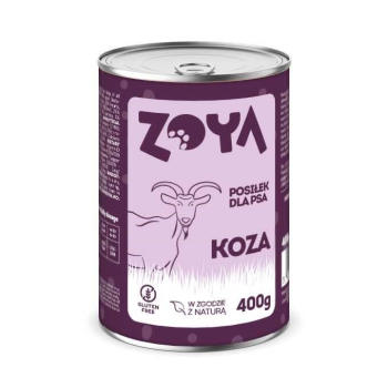 ZOYA Koza – puszka mokra karma dla psów 400g