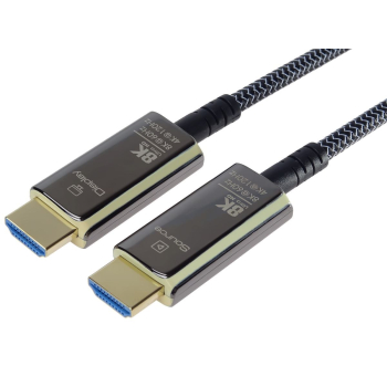 Kabel HDMI PremiumCord Ultra High Speed 2.1 światłowodowy 8K@60Hz, pozłacany 10m