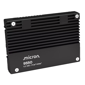 Dysk SSD Micron 9550 PRO 7.68TB U.2 (15mm) NVMe Gen5 MTFDLAL7T6THA-1BK1DABYYR (DWPD 1)