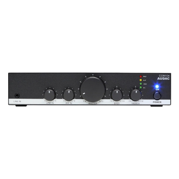 AUDAC COM104 wzmacniacz audio System nagłośnieniowy (PA) Czarny, Biały