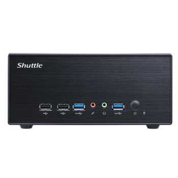 Shuttle XP? slim XH610G2 komputer typu barebone Desktop Czarny Intel H610 LGA 1700