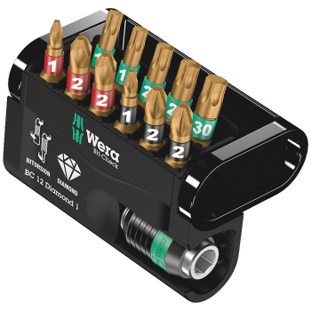 ZESTAW BITÓW BIT-CHECK 12 DIAMOND 1, 12 CZĘŚCI