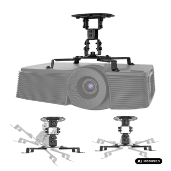 MACLEAN UCHWYT SUFITOWY DO PROJEKTORA, 54~320MM, DO 13,5 KG, ROTACJA 360 STOPNI MC-200 B