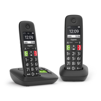 Gigaset E290 A Duo - Schnurloses DECT Telefon