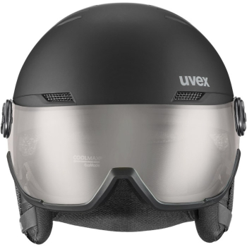 Kask narciarski UVEX Wanted Visor pro V black matt