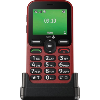 Doro Leva E10 6,1 cm (2.4") 118,9 g Czerwony Telefon dla seniora