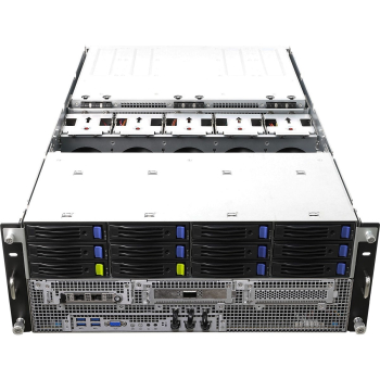 Platforma ASRock Rack (4U) AMD Epyc 7000 (12xLFF, 2x10GbE, 8xGPU, Red. PSU, IPMI)