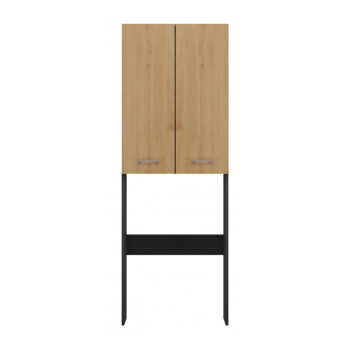 Szafka łazienkowa POLA DD 64x30xH180 antracyt/artisan