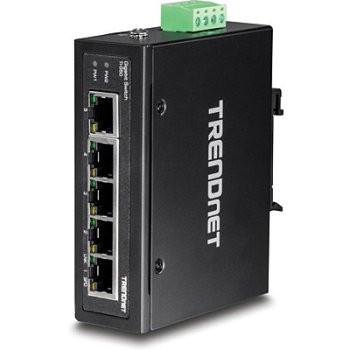 TRENDnet Industrie Switch  5 Port Gbit IP30 DIN-Rail  Metall