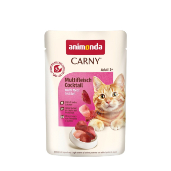 Animonda Carny Adult Pouch Multi Meat Cocktail 85g