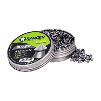 Śrut 4,5 mm RANGER Diabolo Professional Sharp szpic 500 szt. 0,54 g