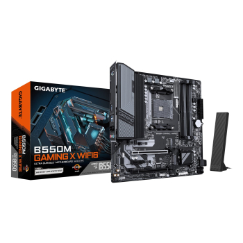 Płyta główna Gigabyte B550M GAMING X WIFI6 (B550,AM4,mATX,DDR4)