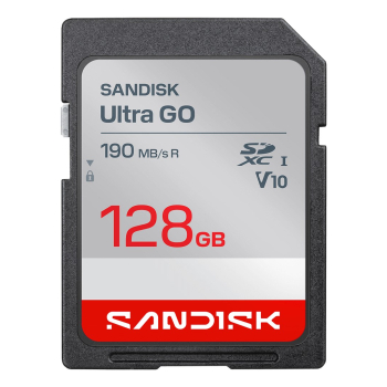 Sandisk Ultra Go SD UHS-I 128GB SD 190MB/s(R)