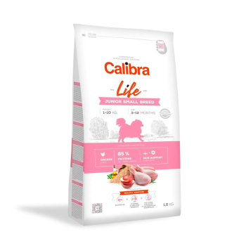 CALIBRA DOG life junior small breed chicken 1,5kg