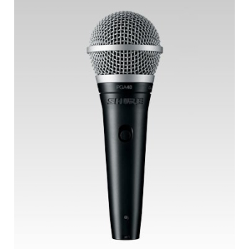 Shure PGA48-XLR-E - Mikrofon dynamiczny, kardioidalny, wokalny