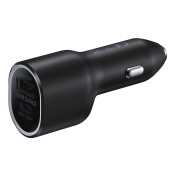 Samsung 40W Ultra Fast Cigar Charger Black