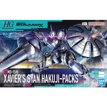 HGGQ 1/144 XAVIER'S GYAN HAKUJI-PACKS