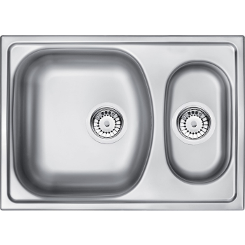 Deante Xylo ZEX0503 zlewozmywak stalowy 62x44 cm