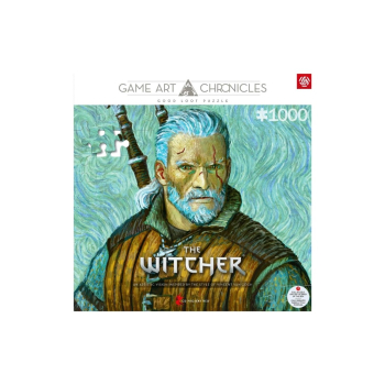 Puzzle Good Loot Gaming 1000 Game Art Chronicles The Witcher Geralt & Vincent van Gogh