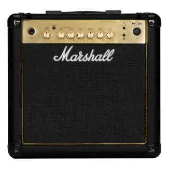 Marshall MG15GR Gold- Wzmacniacz gitarowy 15W z reverbem