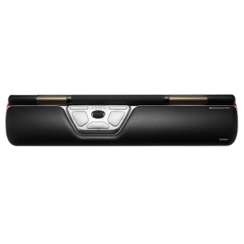 Myszka Contour Design RollerMouse Czerwona bezprzewodowa Bluetooth USB Type-C 2800 DPI Srebrny