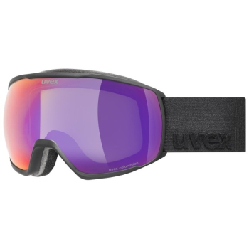 Uvex 5501912130 gogle do sportów zimowych Czarny Unisex Soczewka sferyczna