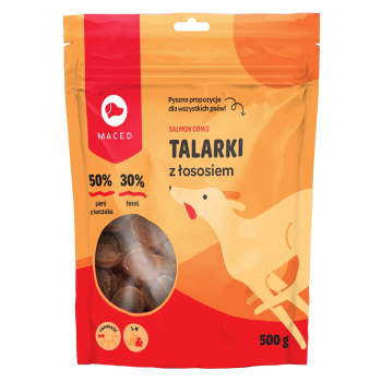 MACED Talarki z łososia - przysmak dla psa - 500 g