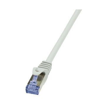 Logilink Patchkabel CAT6A  S/FTP AWG26 PIMF 50,00m grau