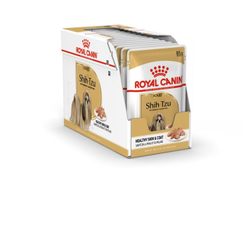 ROYAL CANIN BHN Shih Tzu Adult w formie pasztetu - mokra karma dla psa dorosłego - 12x85g