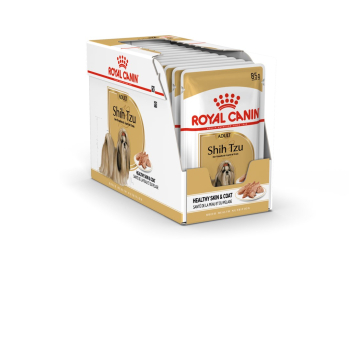 ROYAL CANIN BHN Shih Tzu Adult w formie pasztetu - mokra karma dla psa dorosłego - 12x85g
