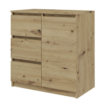 KOMODA 1 DRZWI 3 SZUFLADY ARTISAN KOMPLET