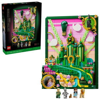 LEGO Wicked 75685 - Obraz Emerald City