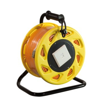 Logilink Netzwerkkabel auf Trommel Cat7A Rohkabel 90M,orange