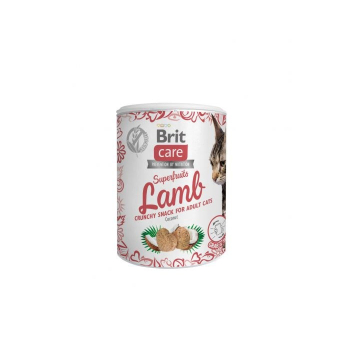 BRIT Care Cat Snack Superfruits Lamb  - przysmak dla kota - 100 g