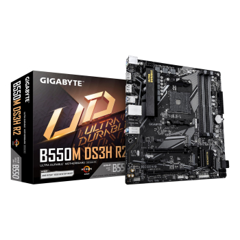 Płyta główna Gigabyte B550M DS3H R2, AMD B550, AM4, 4xDDR4, mATX