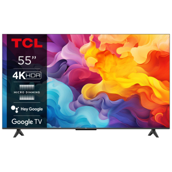 Telewizor TCL 55P655 55" 4K Ultra HD Google TV Dolby Atmos DVB-T2 Tytan